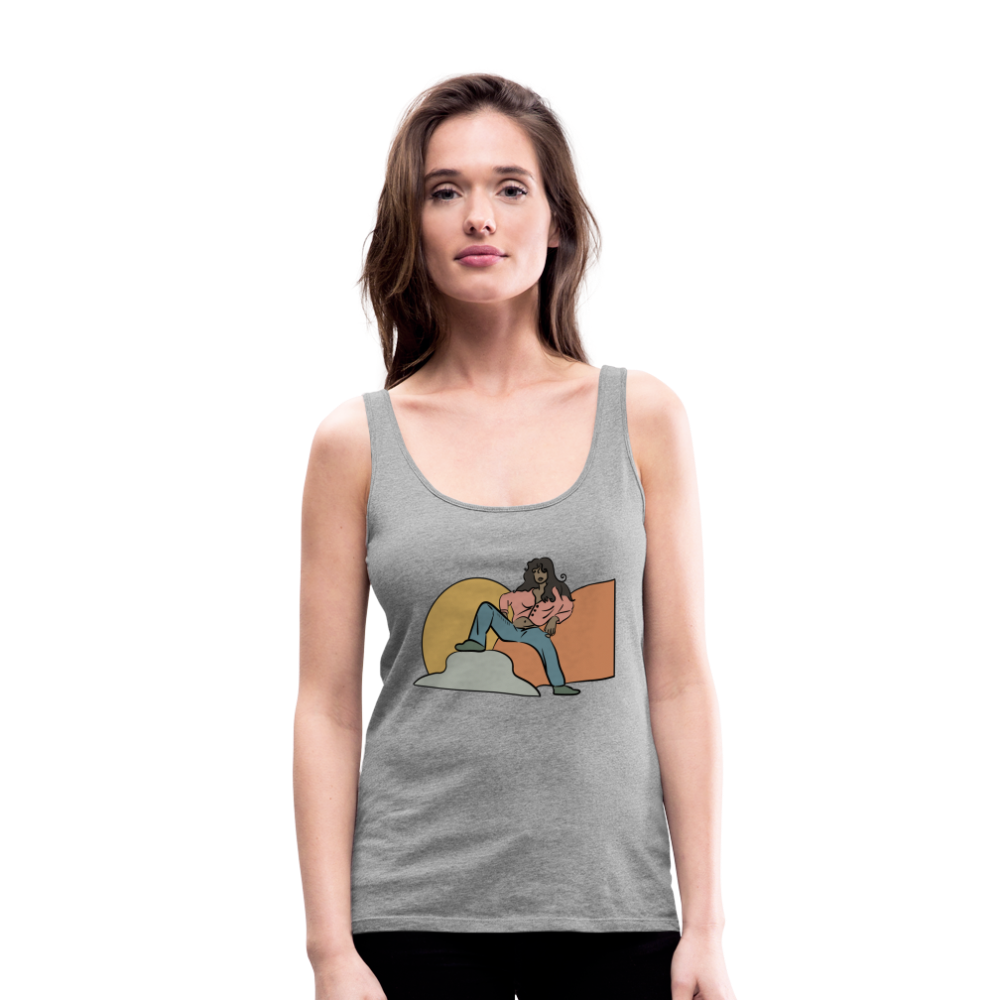 Women’s Premium Tank Top - heather grey