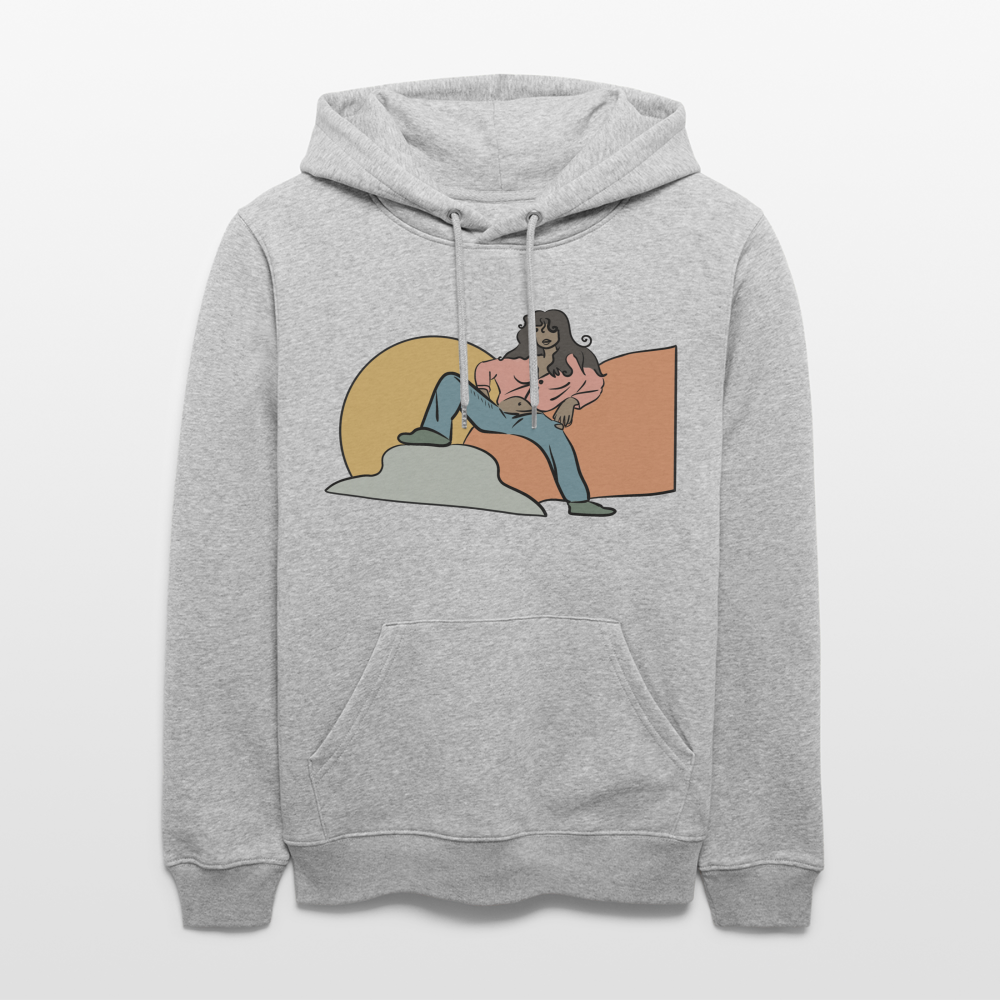 Stanley/Stella CRUISER Unisex Organic Hoodie - heather grey