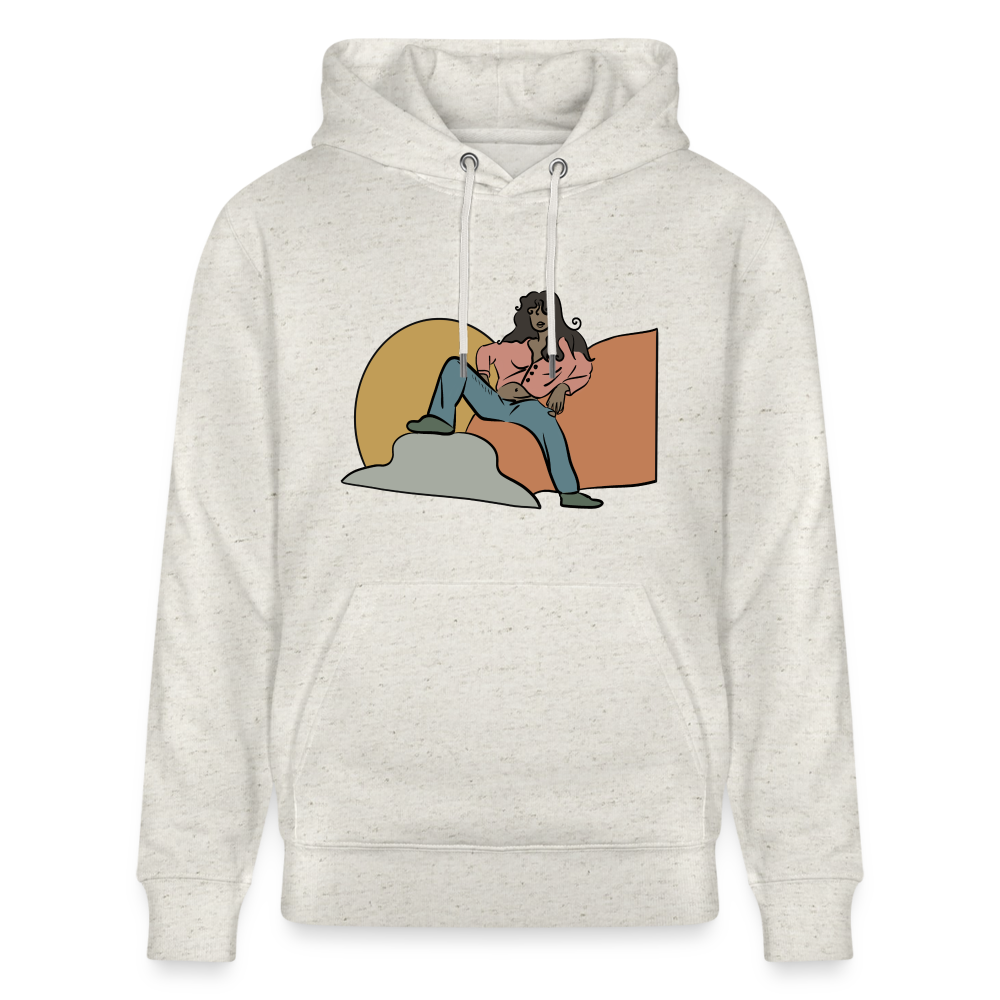 Stanley/Stella CRUISER Unisex Organic Hoodie - heather oatmeal