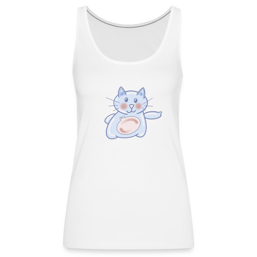 Women’s Premium Tank Top - white