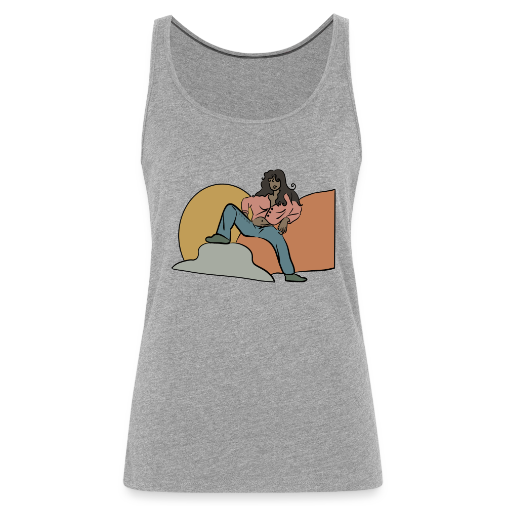 Women’s Premium Tank Top - heather grey