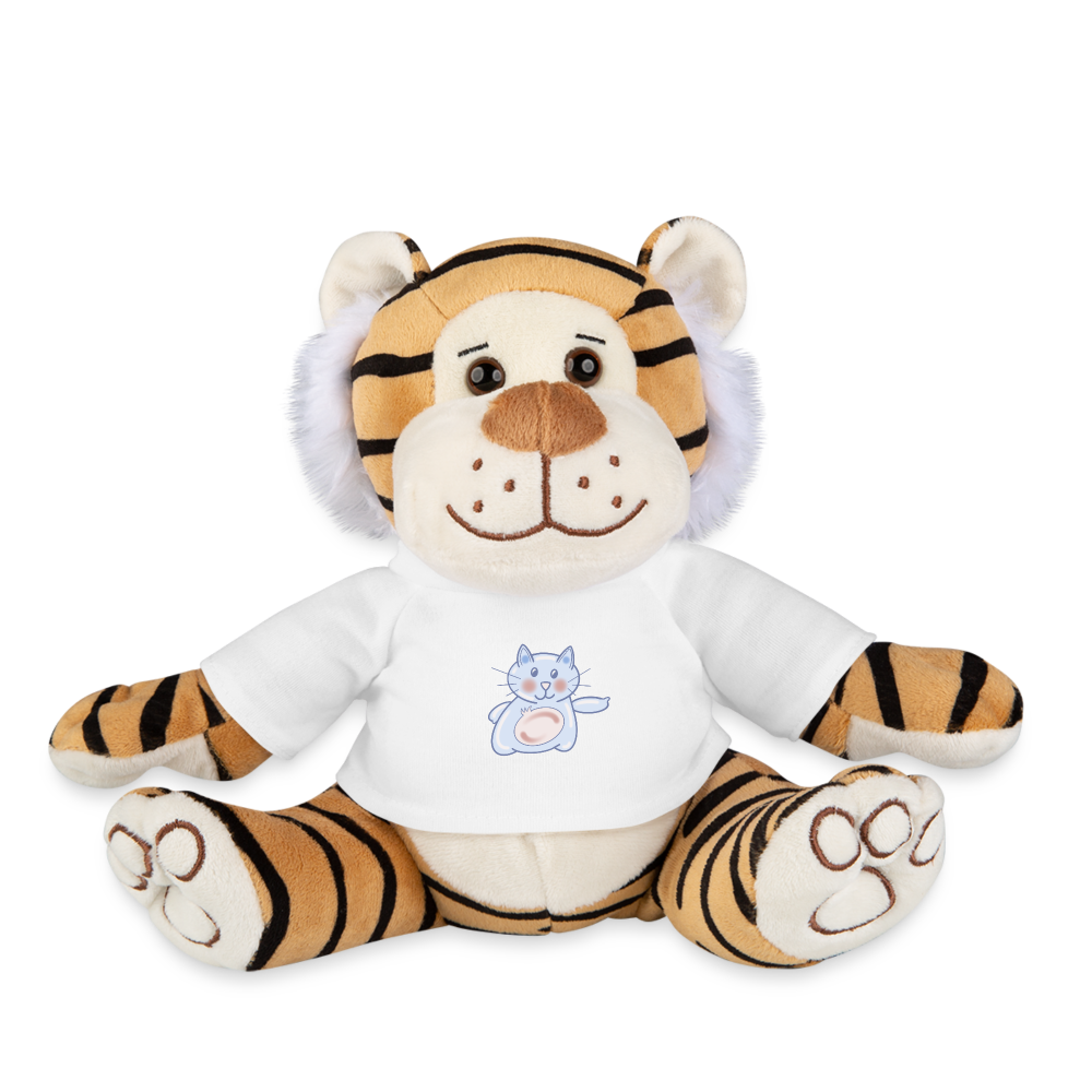 Plush Tiger - white