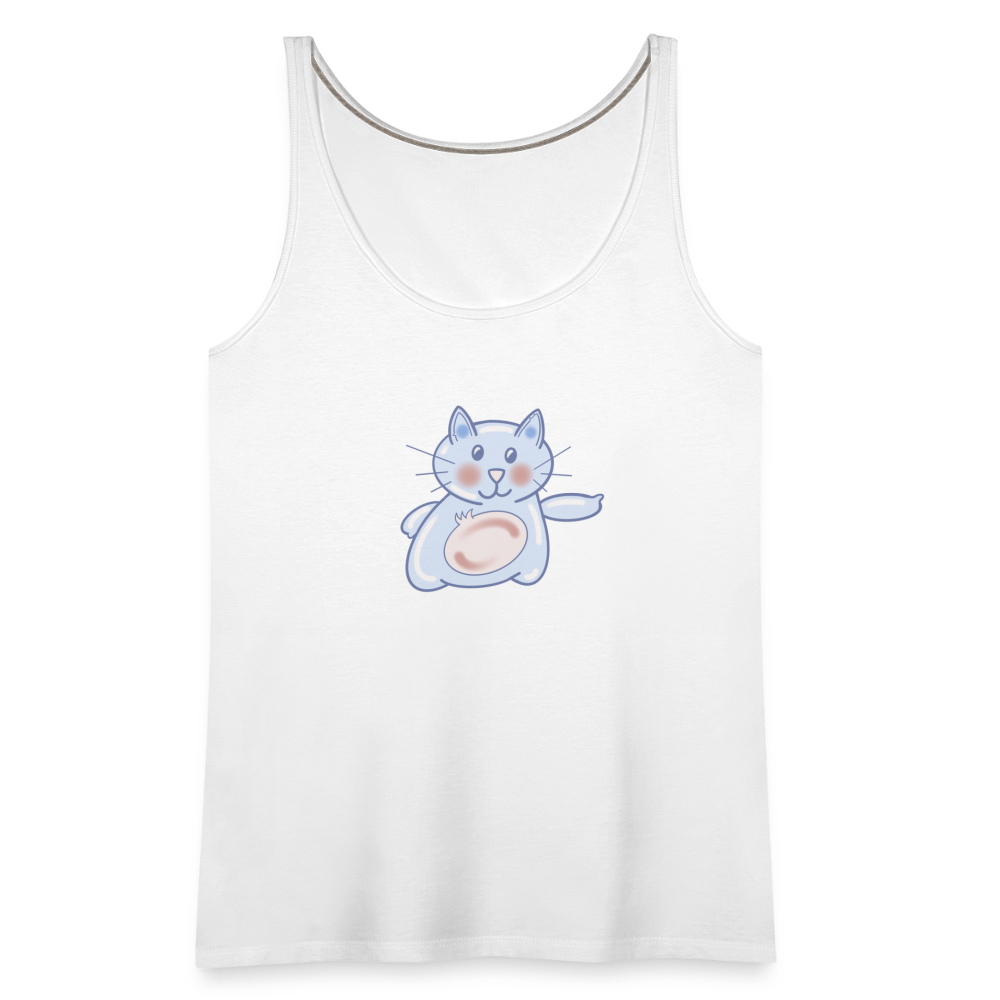 Women’s Premium Tank Top - white