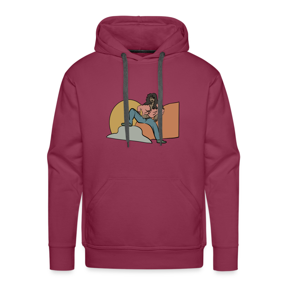 Men’s Premium Hoodie - bordeaux