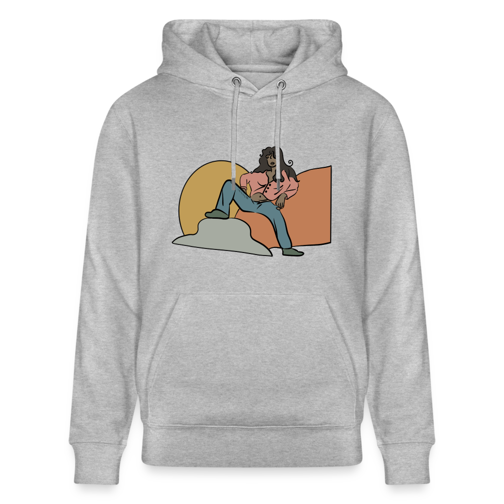 Stanley/Stella CRUISER Unisex Organic Hoodie - heather grey