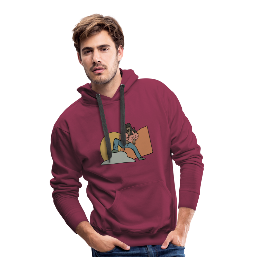 Men’s Premium Hoodie - bordeaux