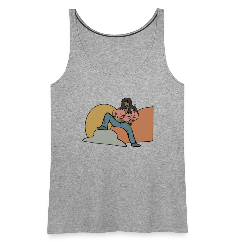 Women’s Premium Tank Top - heather grey