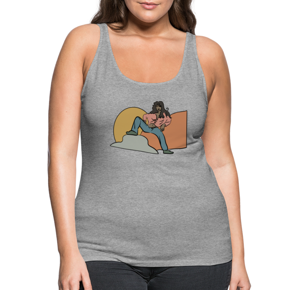 Women’s Premium Tank Top - heather grey