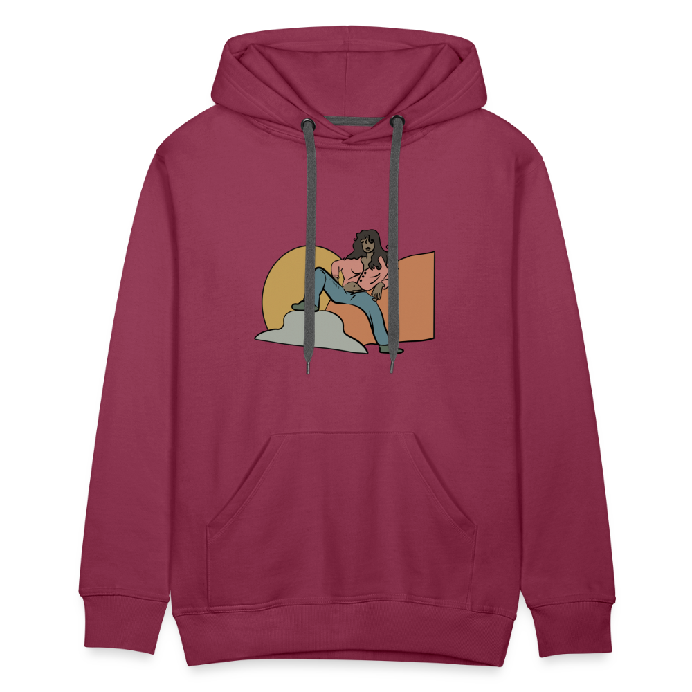 Men’s Premium Hoodie - bordeaux