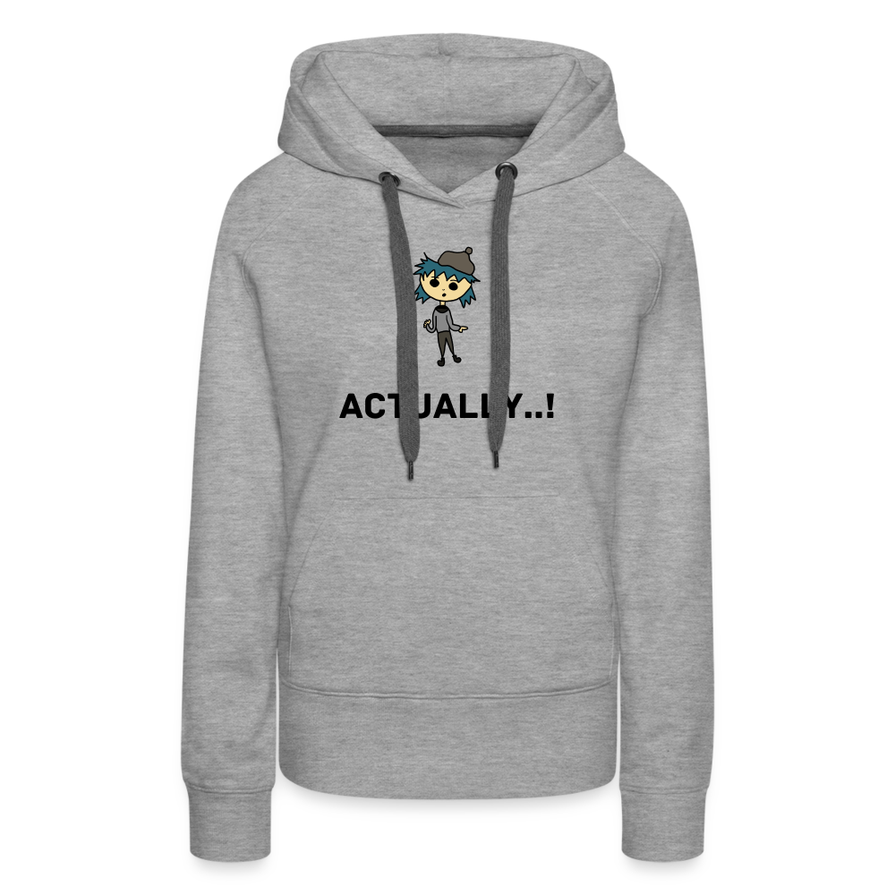 Women’s Premium Hoodie - heather grey