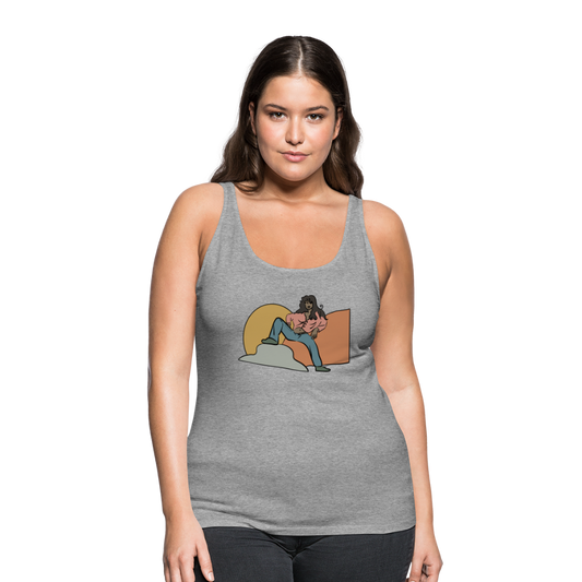 Women’s Premium Tank Top - heather grey